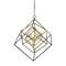 Z-Lite Euclid 3 Light Chandelier, Olde Brass + Bronze 457-3OBR-BRZ - alternate 2